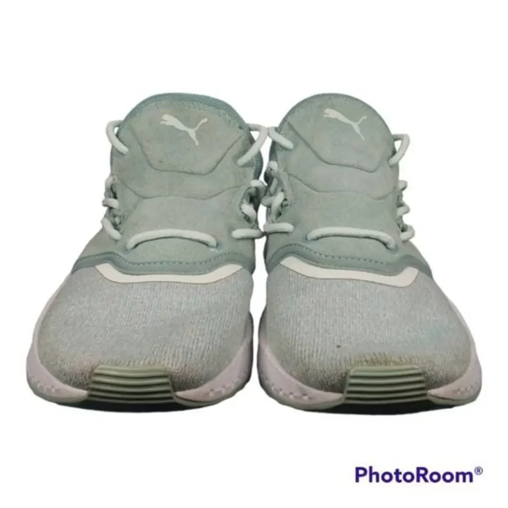 Puma TSUGI Shinsei Evo Women's Running Shoes Light Green Size 7.5